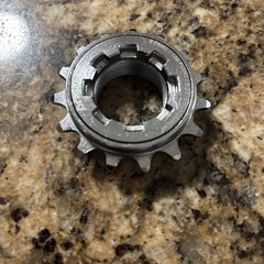 Origin8 Hornet 108 Performance Freewheel Single 15T x 1/8in M30x1mm Chrome