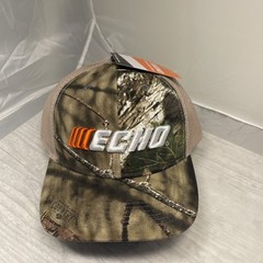 Mossy Oak Camouflage Camo ECHO Power Tools Adjustable Snapback Baseball Hat New