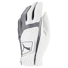 PUMA Golf Men’s Flexlite Golf Glove Bright White-Quiet Shade Med/Large Left Hand