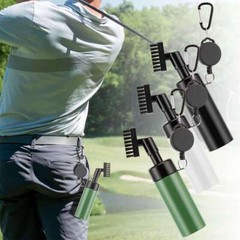 Golf Club Brush Tool Kit Groove Cleaner Cleaning Tool With Spray Water Bottle