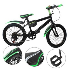 20 Inch Kids Bike Bicycle Children Boys Gril Cycling High Carbon Steel Bike SALE