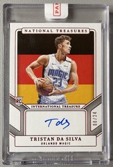 2024-25 National Treasures Tristan da Silva RC International Treasure Auto #/24