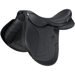 18″ Equitare Harmony Synthetic AP English Saddle – 5 Interchangeable Gullets