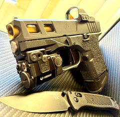 Glock 26 Gen 3 Slide w/ Red Dot Sight Complete G26 Optics Cut Upper +FREE KNIFE