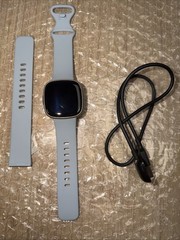 Fitbit Sense 2 Advanced Smartwatch Heart Rate Monitor GPS – Blue Mist/Pale Gold