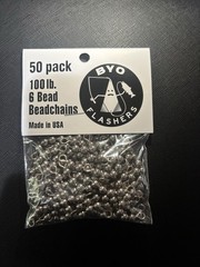 50 Pack Fishing Bead Chains (US Made)