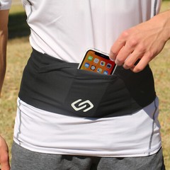Sporteer VersaMod Running Belt, Travel Money/Passport Belt, Workout Waist Pack