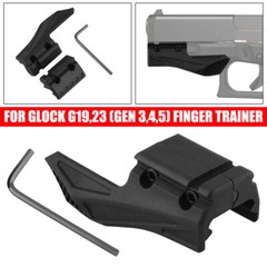Pistol Finger Trainer Adapter Compatible with Glock 19 23 Gen 3-5 Durable Nylon