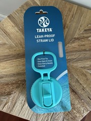 Takeya Teal Straw Lid Leakproof Handle BPA-Free Shatterproof Dishwasher Safe