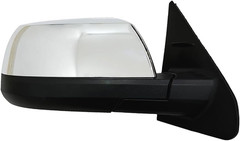 2014-2019 Tundra Right Passenger Side Chrome Door Mirror–Compatible