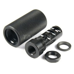 Muzzle Brake 5/8x24TPI for .308 300 762 + Sound Forwarder Sleeve