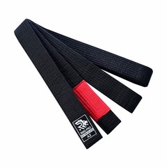 RING PRO BJJ Belt Brazilian Jiu Jitsu Rank Belt Polycotton A1-A5 Stripe Sleeve