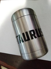 TAURUS Stainless Steel Can Cooler 12oz Beer Koozie Drink Holder-FAST SHIPPING US