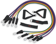 SPRI Resistance Band Kit – Resistance Training Interchangeable Tubes for Full Bo