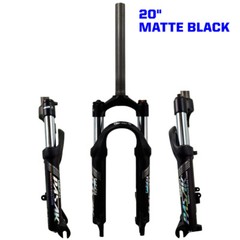 20inch Folding Bike Fork Mountain Bike Machinery Forks Hard Soft Adjustable Fork