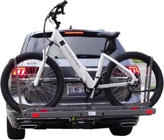RhinoBilt 4″ Wide Fat Tire E-Bike Rack Double 2 Bike Hitch Mount w/Ramp