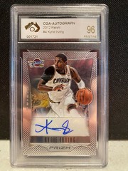 2012-13 Panini KYRIE IRVING Signed Card Auto Autograph CGA 96 1st Year Prizm