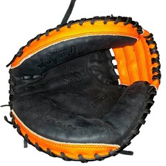 Rawlings Player Preferred PCM30T Catchers Mitt 33″ Black Orange Buffalo RHT