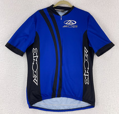 ONeal Racing Cycling Jersey Mens XXL Blue Short Sleeve Zip Up MTB Enduro