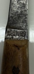 Burdizzo Farrier / Hoof Knife Fruit Wood Handle Made in Italy MPN Does Not Apply