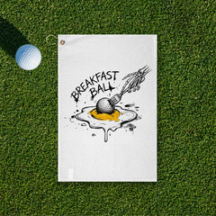 Breakfast Ball Golf Towel