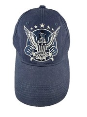 American Eagle Logo Since 1776 on Navy Hat Cap Cotton Hook Loop Target Brand